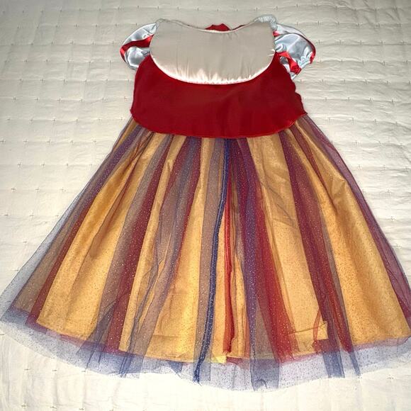 Disney Store Snow White Costume Girls XS 4/5 - Picture 5 of 8